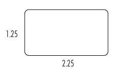Full Tags - Direct Thermal, Full Adhesive (#576)